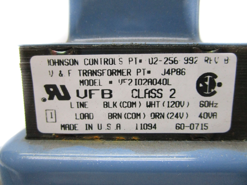 JOHNSON CONTROLS 02-256-992 VF2I02A040L UNMP