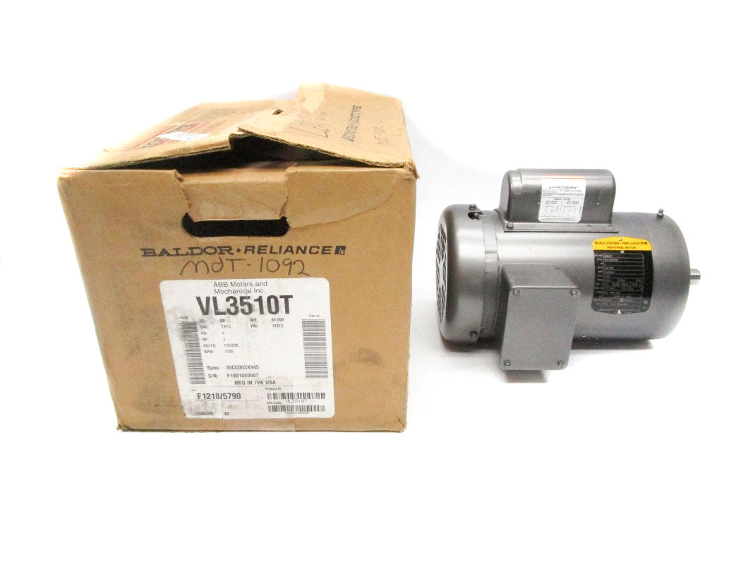 BALDOR VL3510T 115/230V 12.8/6.4A NSMP