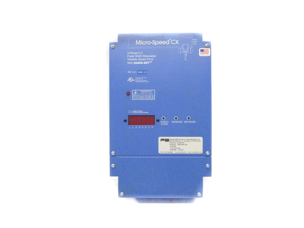 POWER ELECTRONICS M1046CXH 460VAC 16.5A NSNP