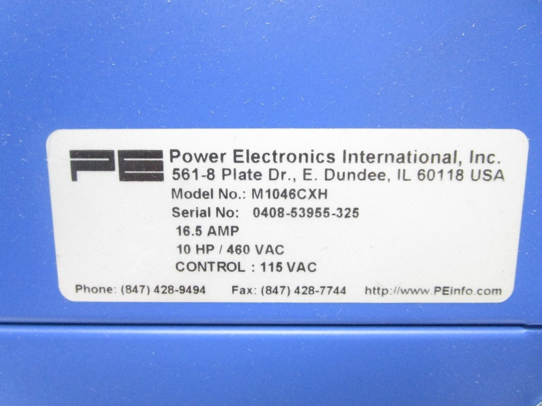 POWER ELECTRONICS M1046CXH 460VAC 16.5A NSNP