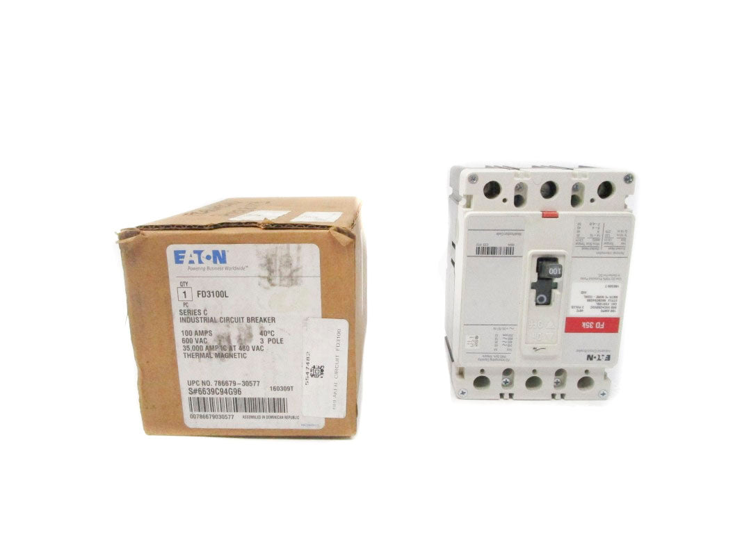 EATON FD3100L SER. C 600VAC 100A NSMP