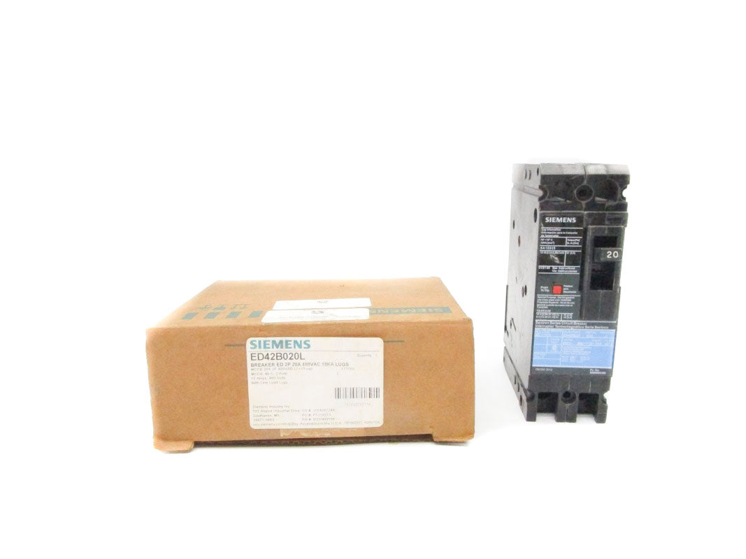 SIEMENS ED42B020L 480VAC 20A NSMP