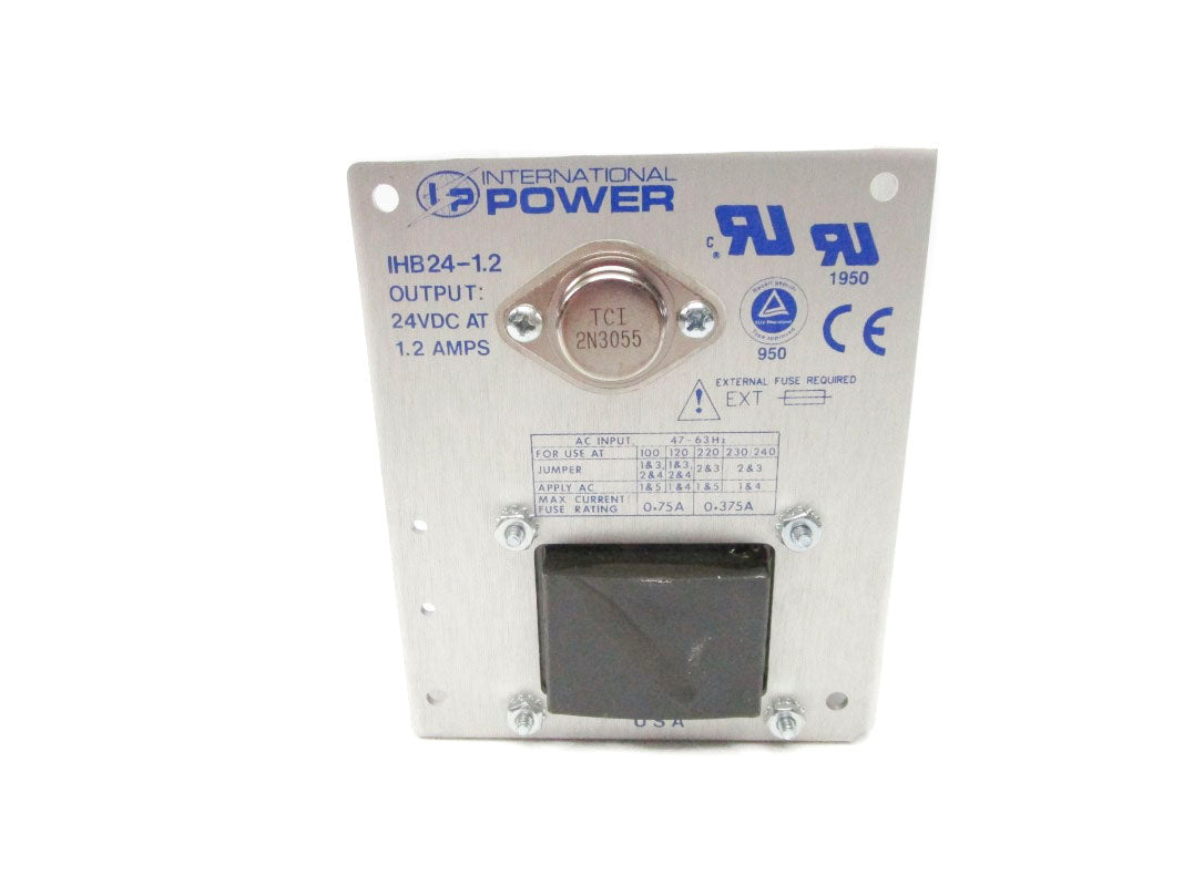 INTERNATIONAL POWER IHB24-1.2 24VDC 1.2A UNMP