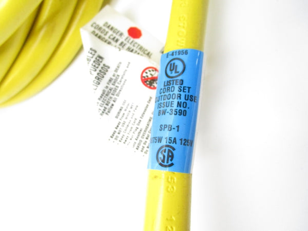 HUBBELL SPB1 125V 16A 25' NSMP
