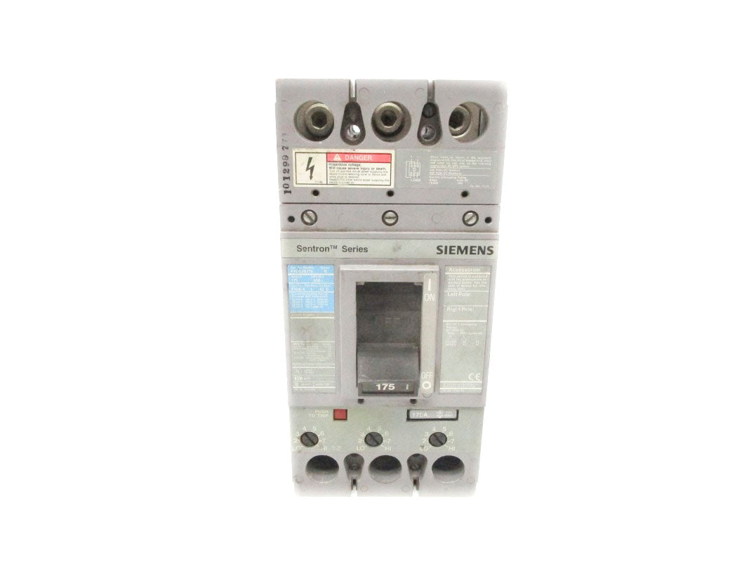 SIEMENS FXD63B175 SER. B 600V 175A UNMP