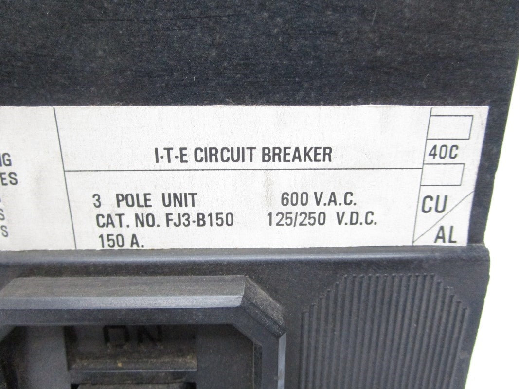 ITE FJ3-B150 600VAC 150A UNMP