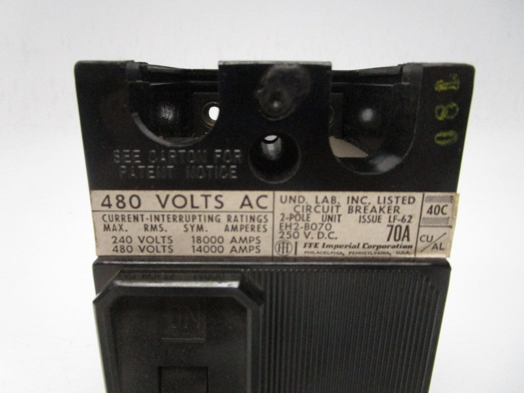 ITE EH2-B070 480VAC 70A UNMP