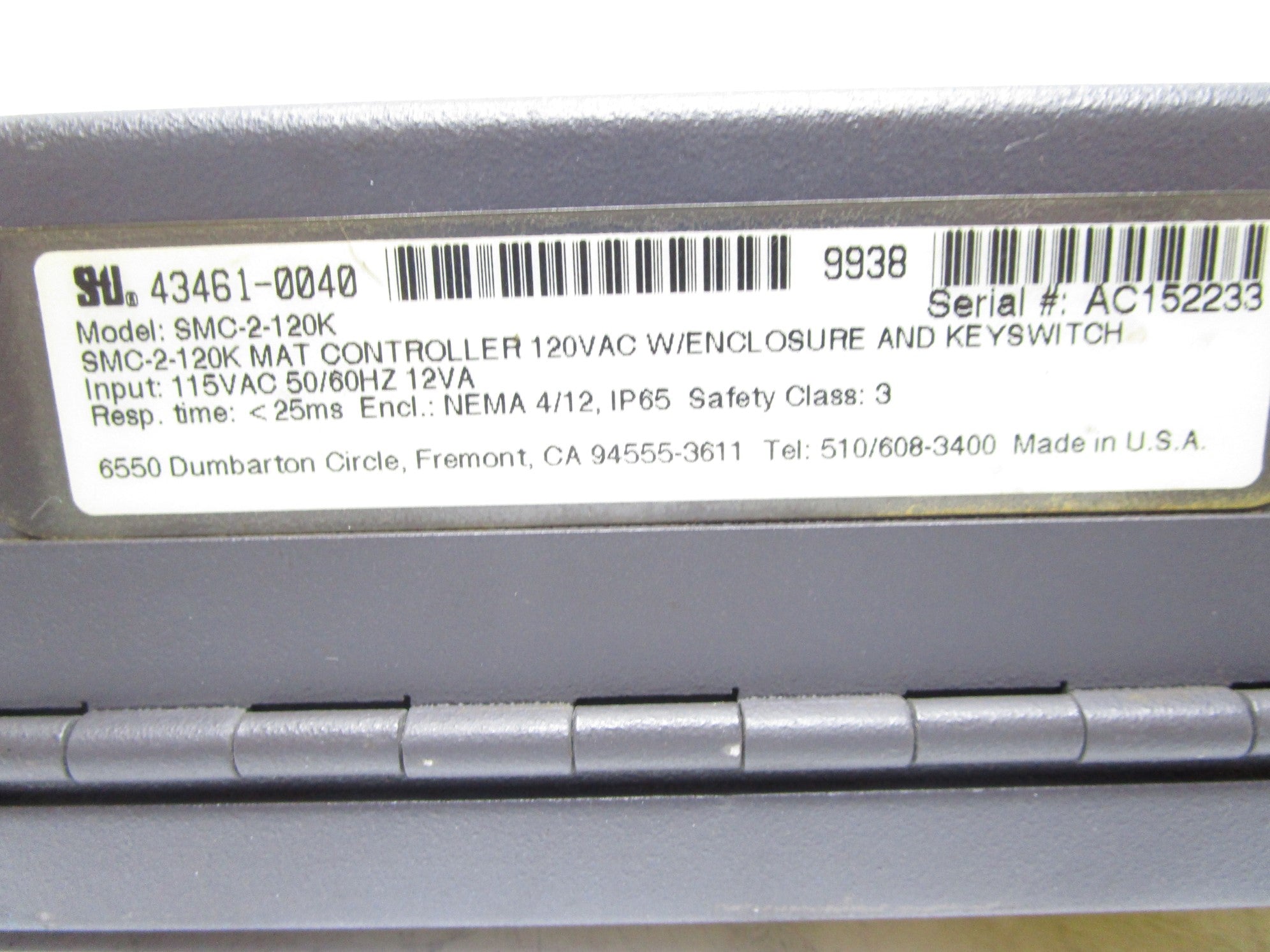 STI SMC-2-120K 43461-0040 UNMP