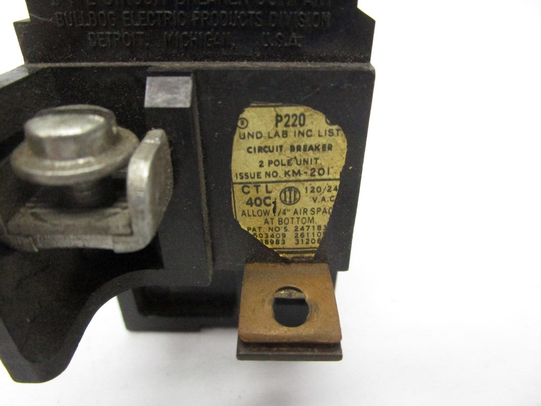 PUSHMATIC P220 120/240V 20A UNMP