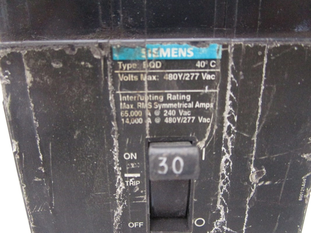 SIEMNS BQD330 277V 30A (AS PICTURED) UNMP