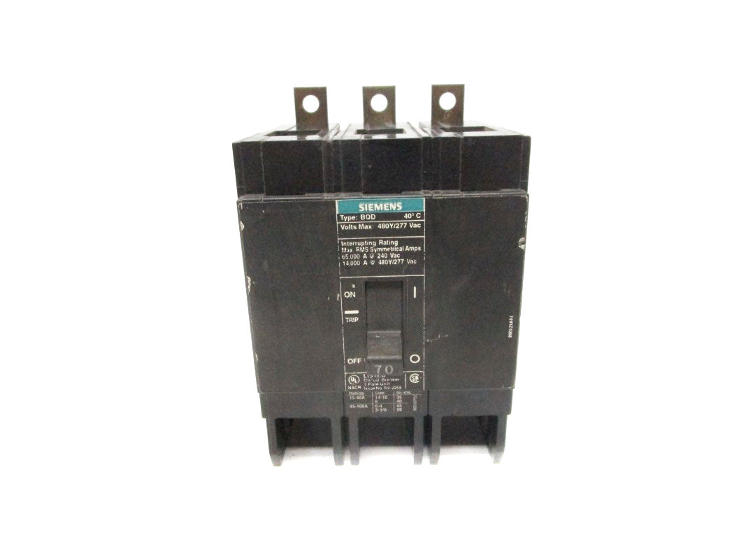 SIEMENS BQD370 277V 70A NSNP