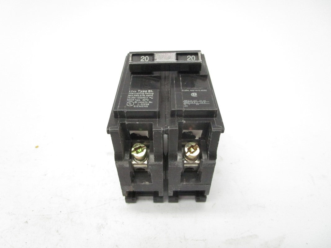 SIEMENS BL220 120/240VAC 20A NSNP
