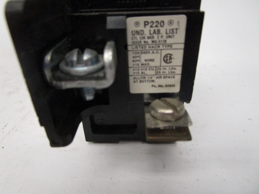 PUSHMATIC P220 120/240VAC 20A NSNP