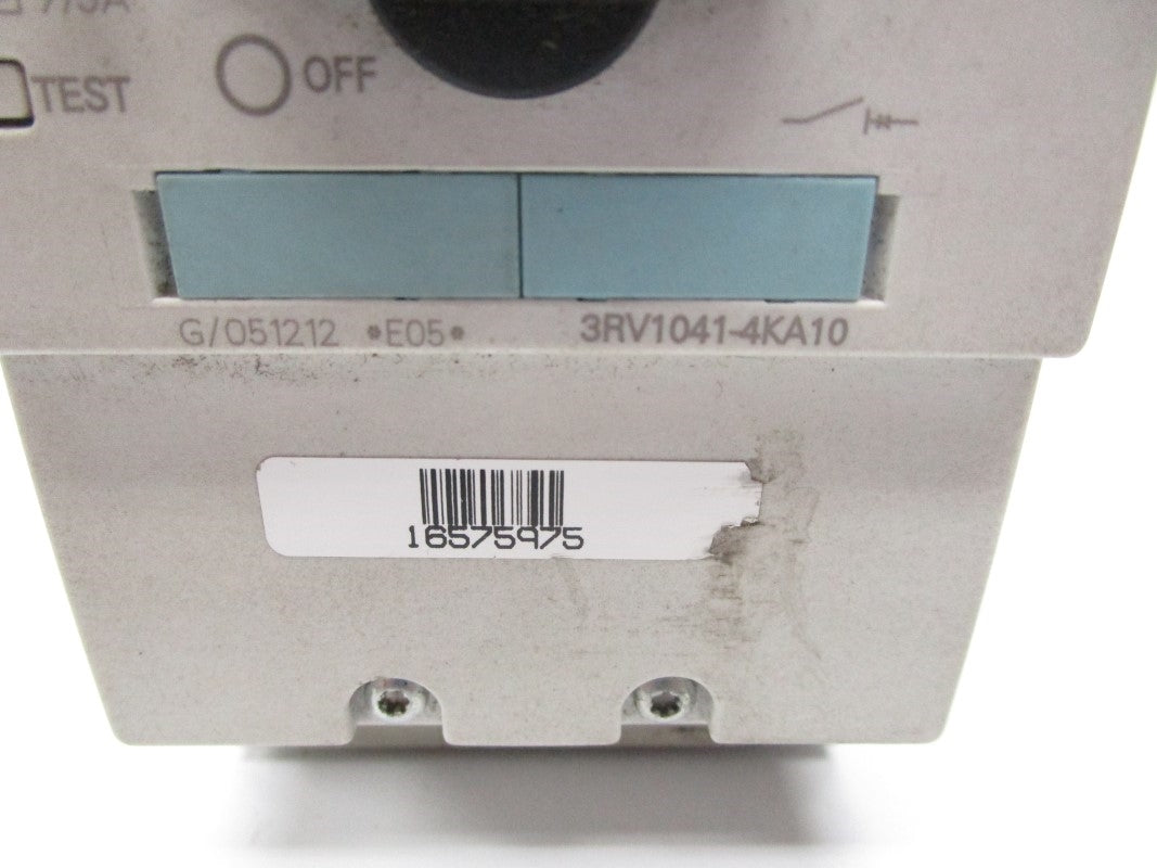 SIEMENS 3RV1041-4KA10 690V 75A UNMP