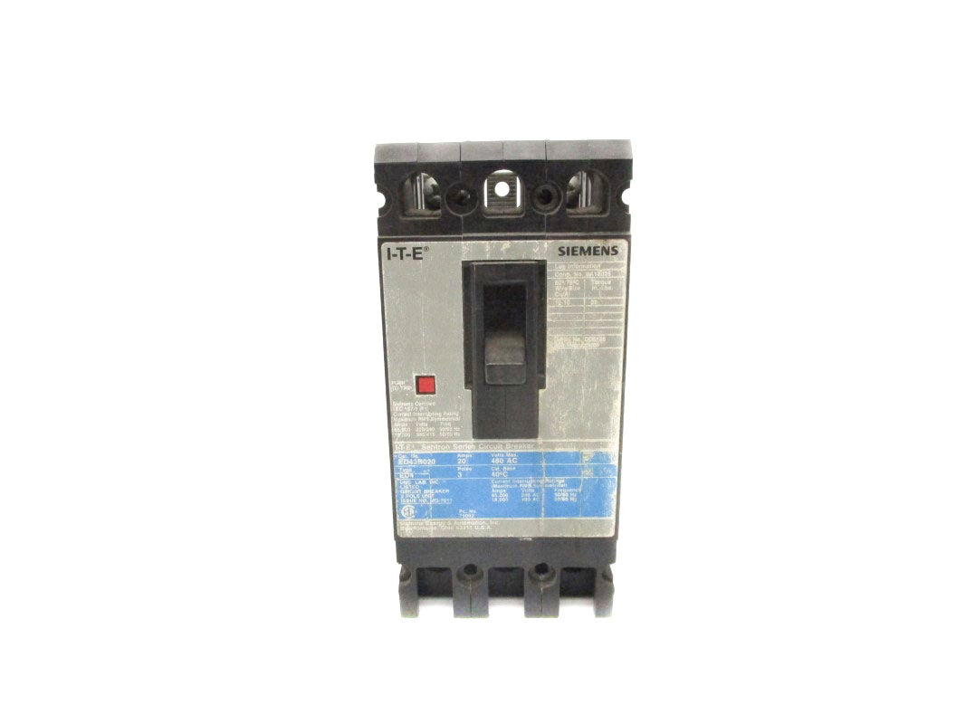 ITE ED43B020 480VAC 20A UNMP