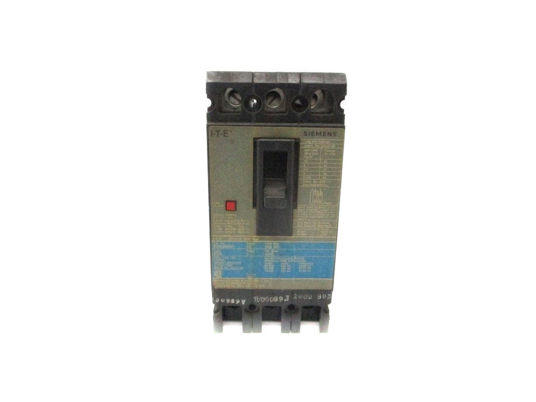 ITE ED63B040 600VAC 40A UNMP