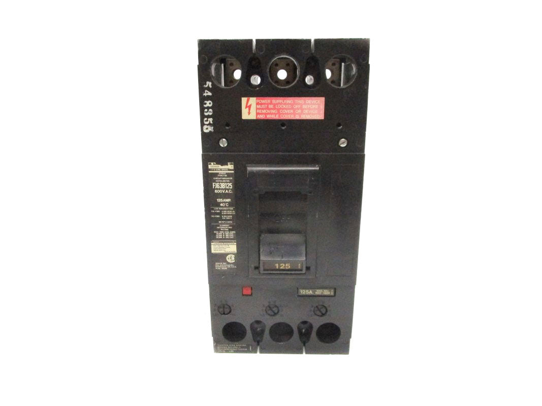 GOULD FJ63B125 600VAC 125 UNMP