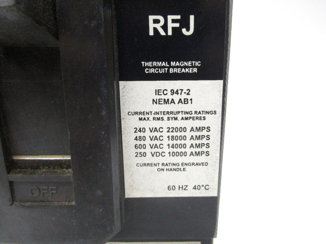 MB RFJ IEC947-2 600VAC 225A UNMP