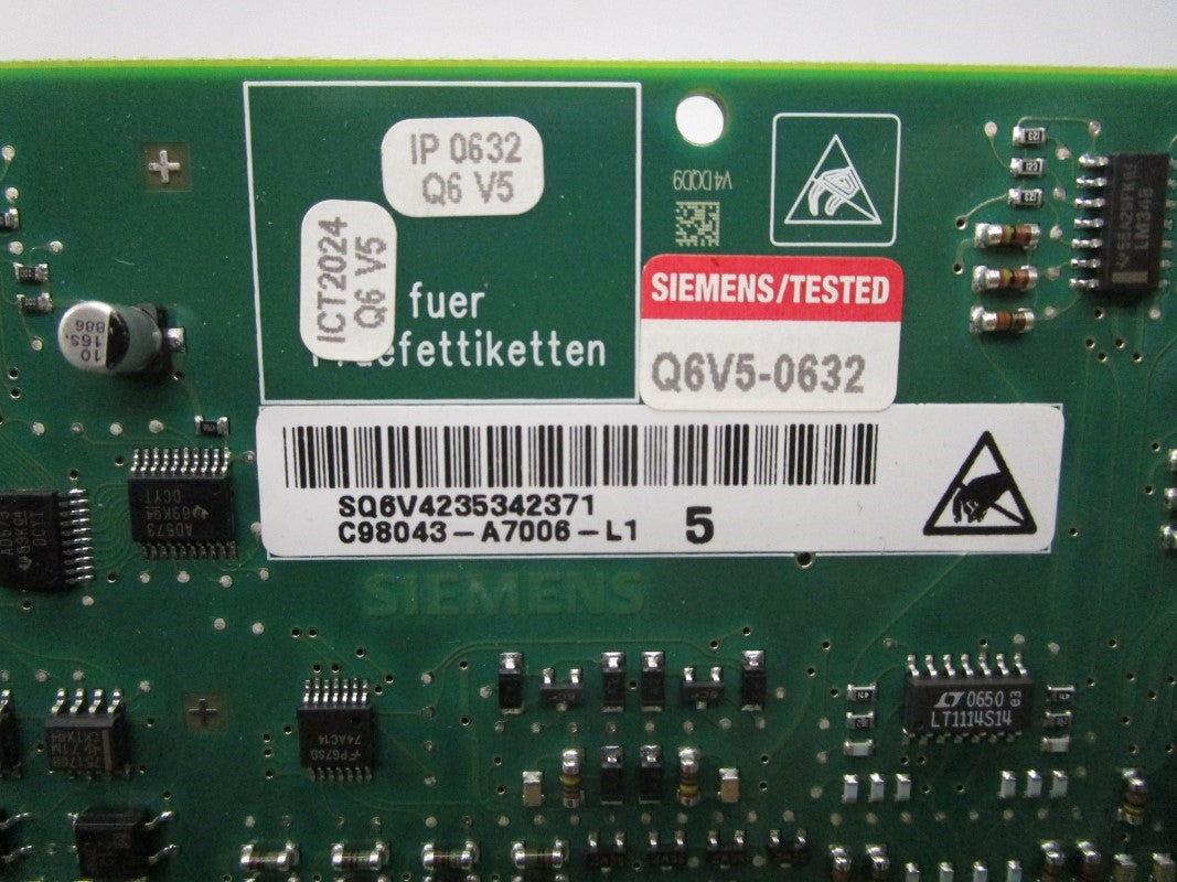 SIEMENS C98043-A7006-L1 6RX1700-0AK00 NSMP