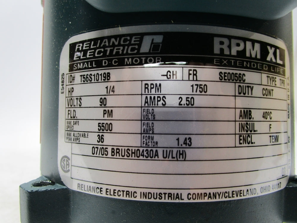 RELIANCE ELECTRIC TS651019 NSMP