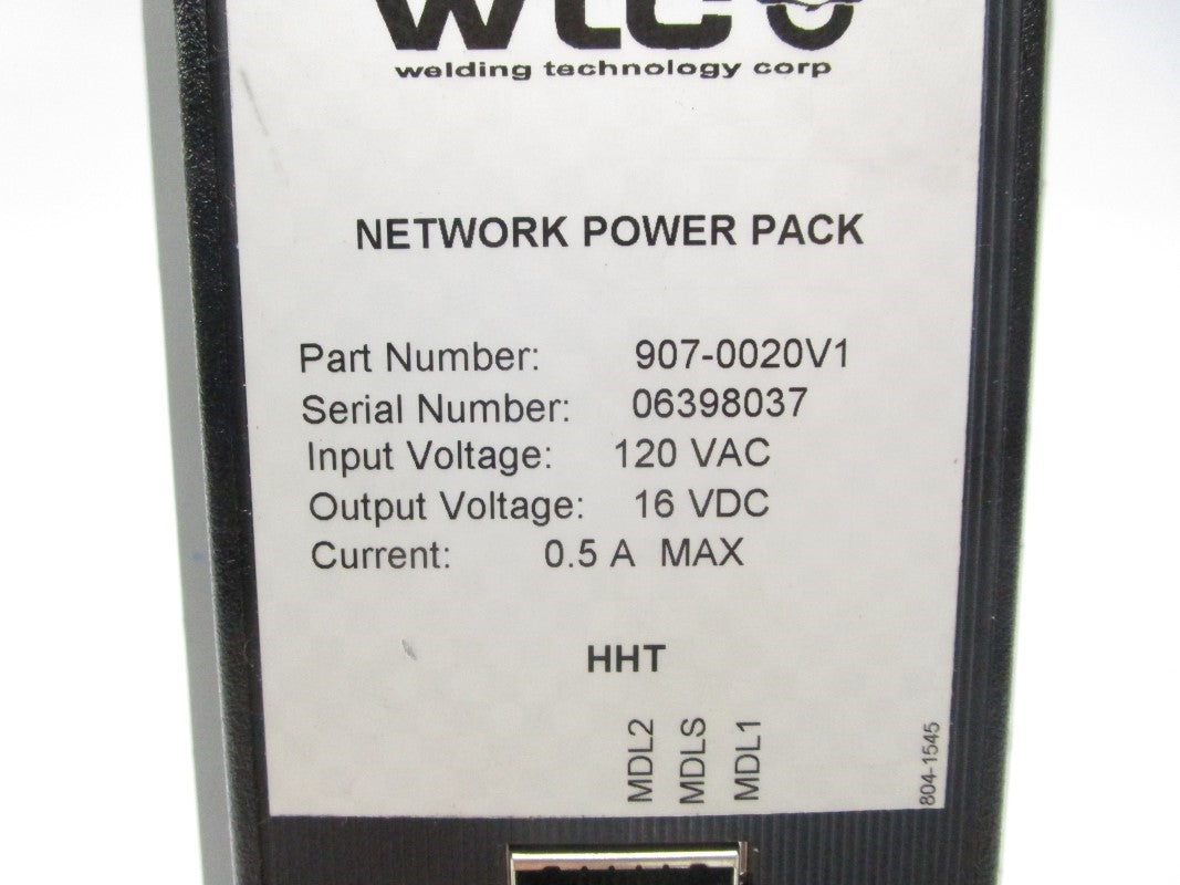 WTCO 907-0020V1 120VAC 0.5A NSNP