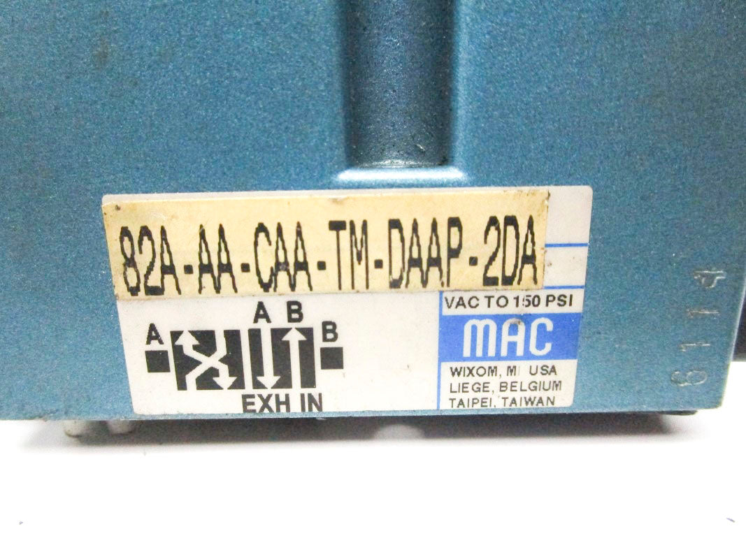 MAC 82A-AA-CAA-TM-DAAP-2DA 150PSI UNMP