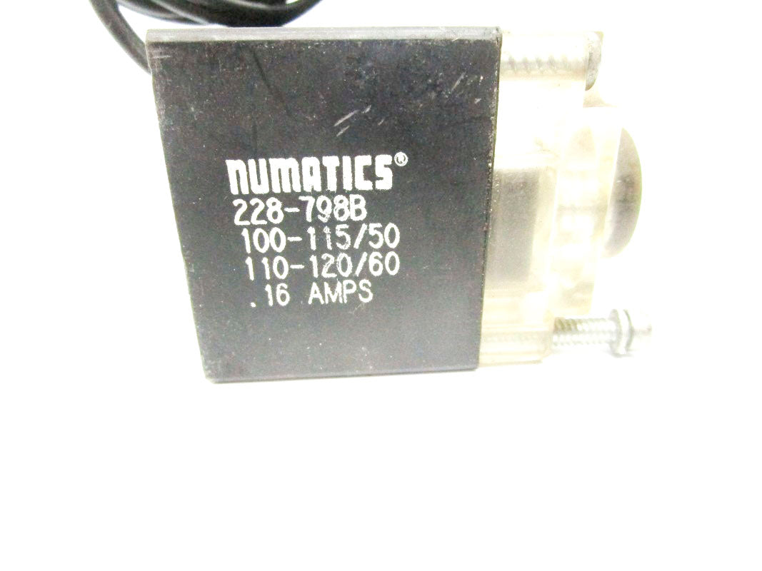 NUMATICS 228-798B 100-120V 0.16A UNMP