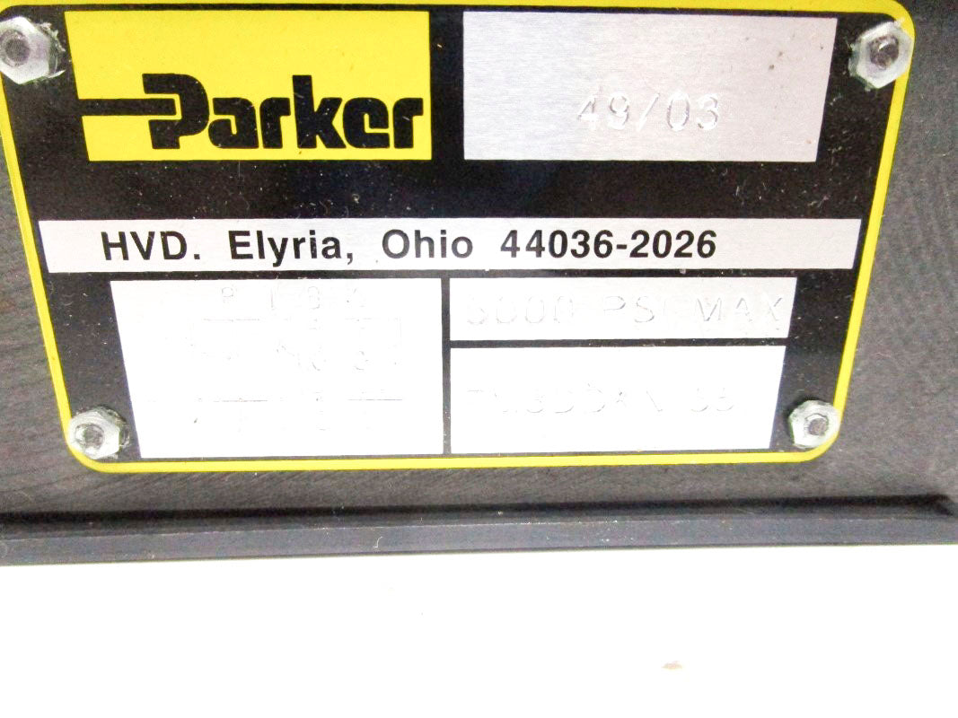 PARKER FM3DDKN55 5000PSI NSNP
