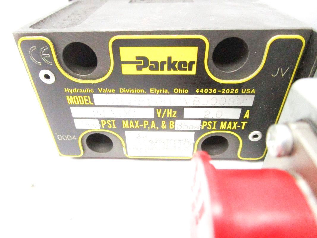 PARKER D1FHE50HCVBJ0030 24VDC 2.0A 315PSI NSNP