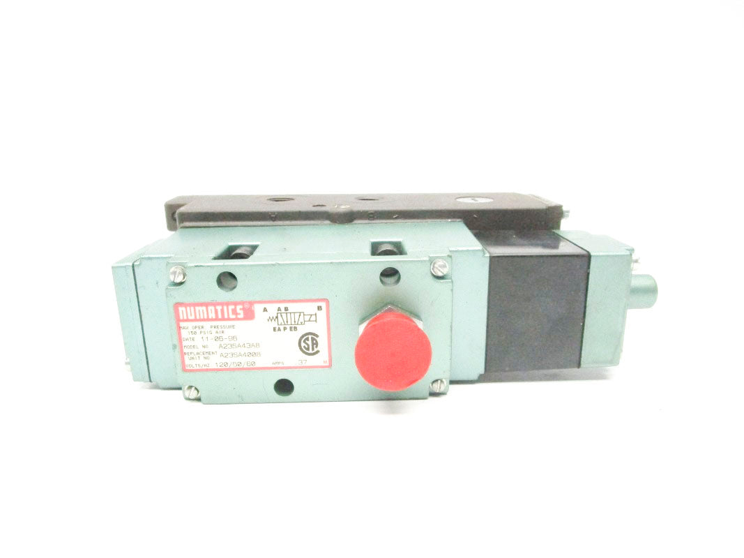 NUMATICS A23SA4008 120V 0.37A 150PSI NSNP