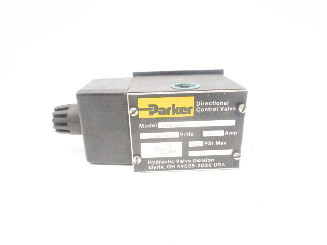 PARKER D3W1BNYC-14 110/120V 0.72-0.75A 3000PSI NSNP