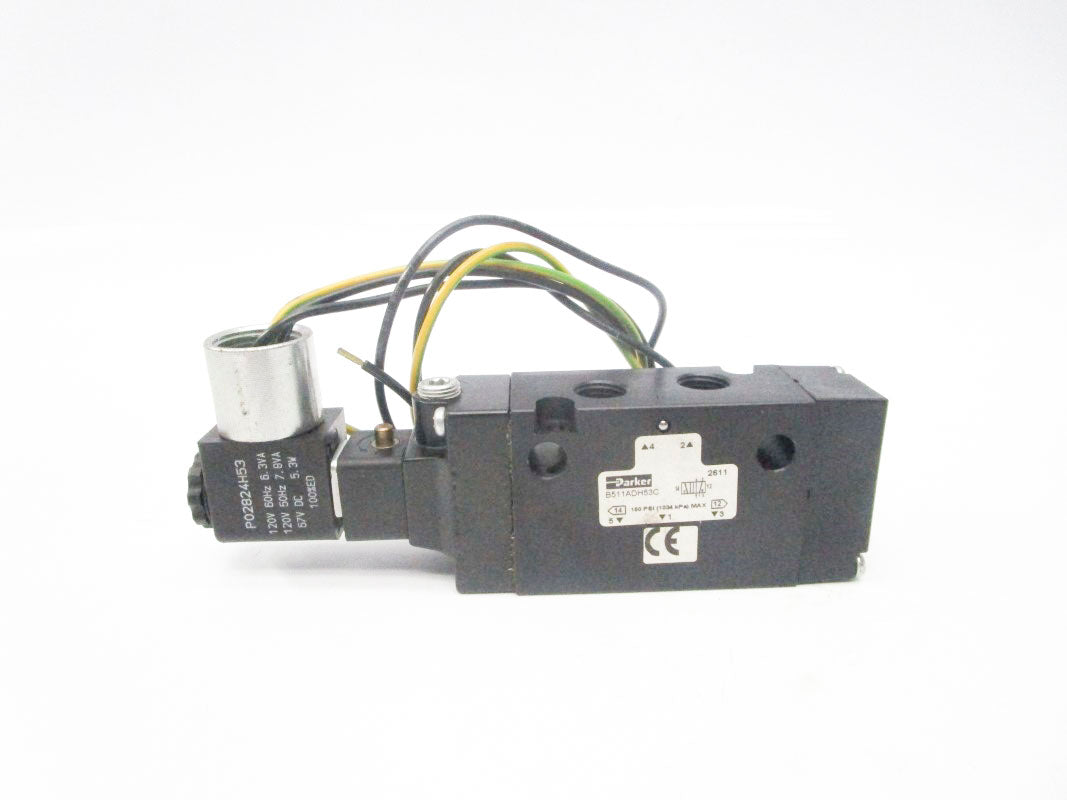 PARKER B511ADH53C 120V 160PSI NSNP