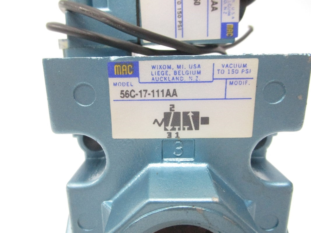 MAC 56C-17-111AA 120V 150PSI NSNP