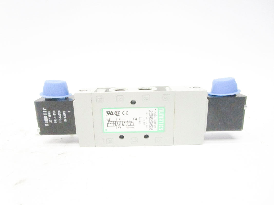 NUMATICS L22BB452O000030 100-115/110-120V .07A 14.5-145PSI NSNP