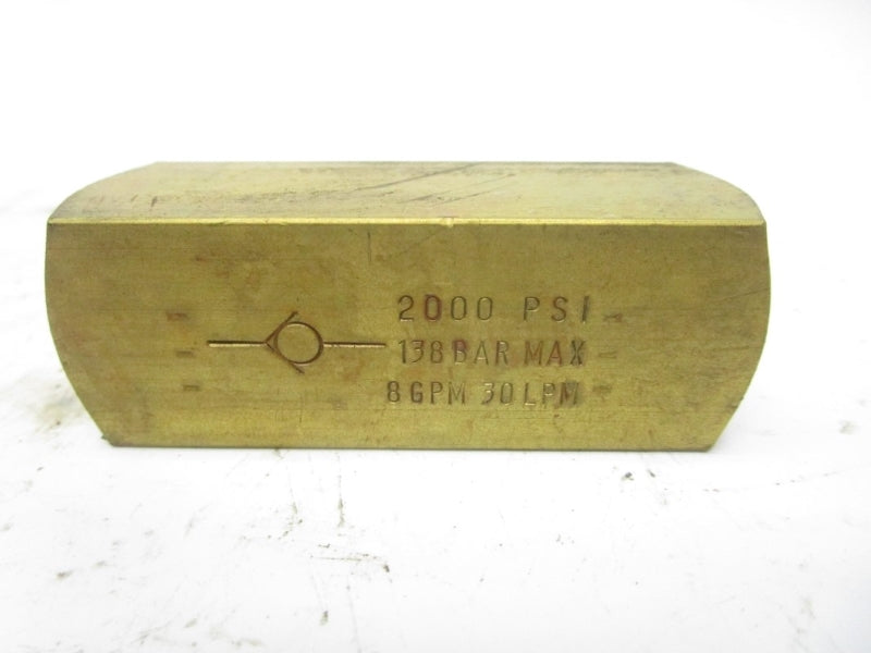 PARKER C600B 2000PSI NSNP