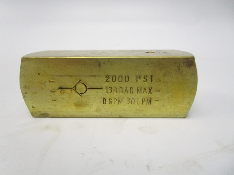 PARKER C600B 2000PSI NSNP