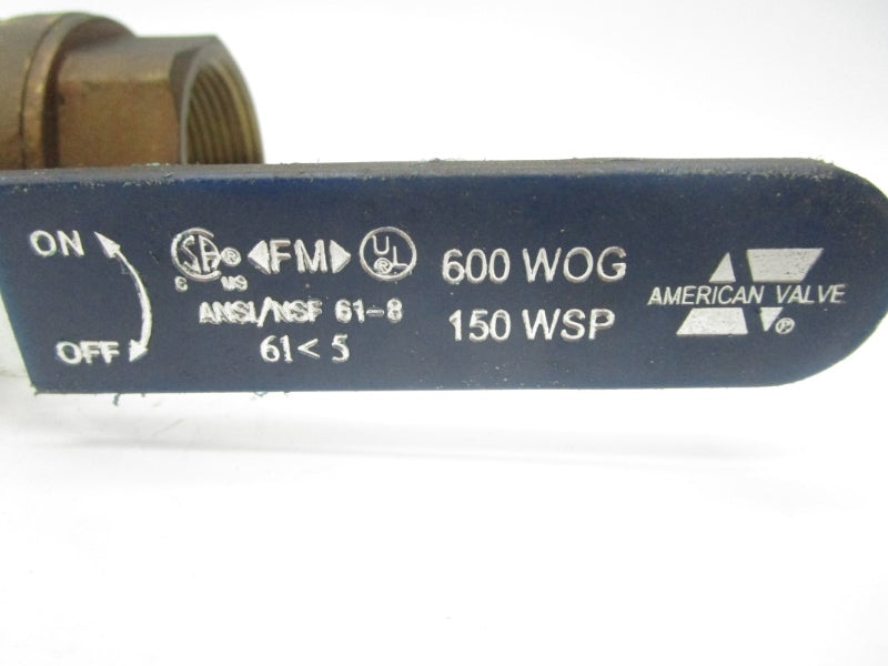 AMERICAN VALVE ANSI/SNF61-8 NSNP