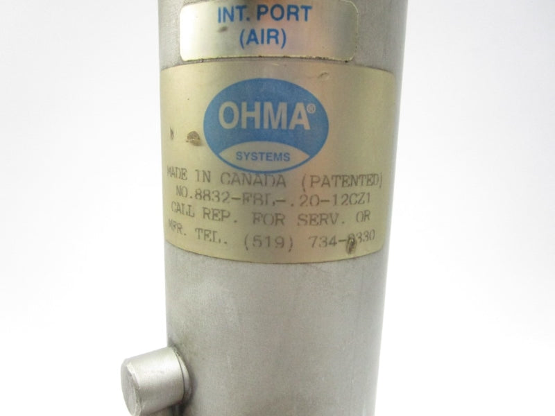 OHMA 8832-FBL-.20-12CZ1 UNMP