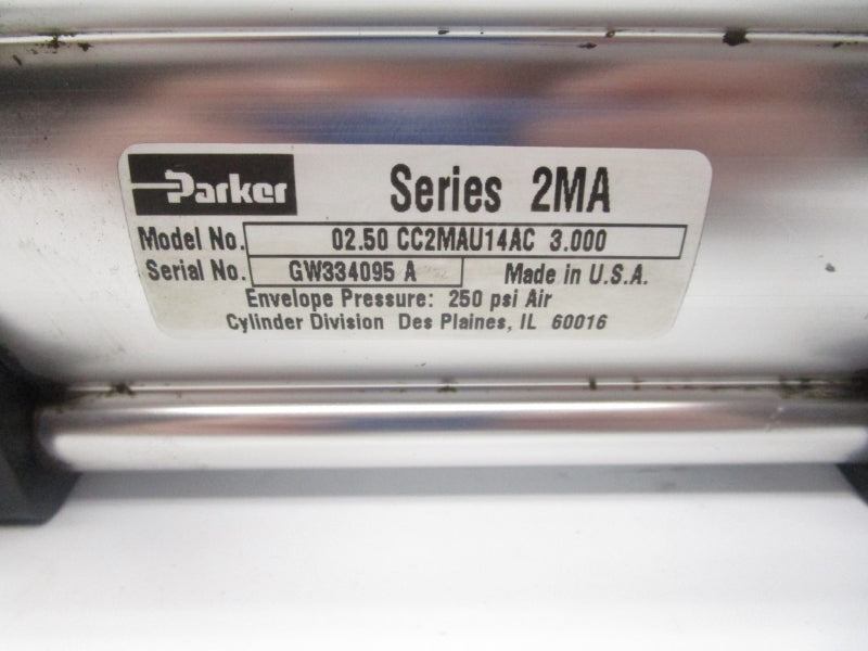 PARKER 02.50CC2MAU14AC3.000 250PSI NSNP