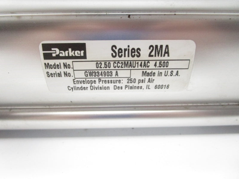 PARKER 02.50CC2MAU14AC4.500 250PSI NSNP