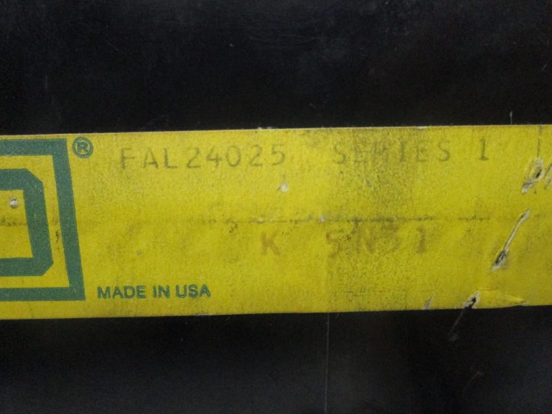 SQUARE D FAL24025 SER. 1 480VAC 25A UNMP