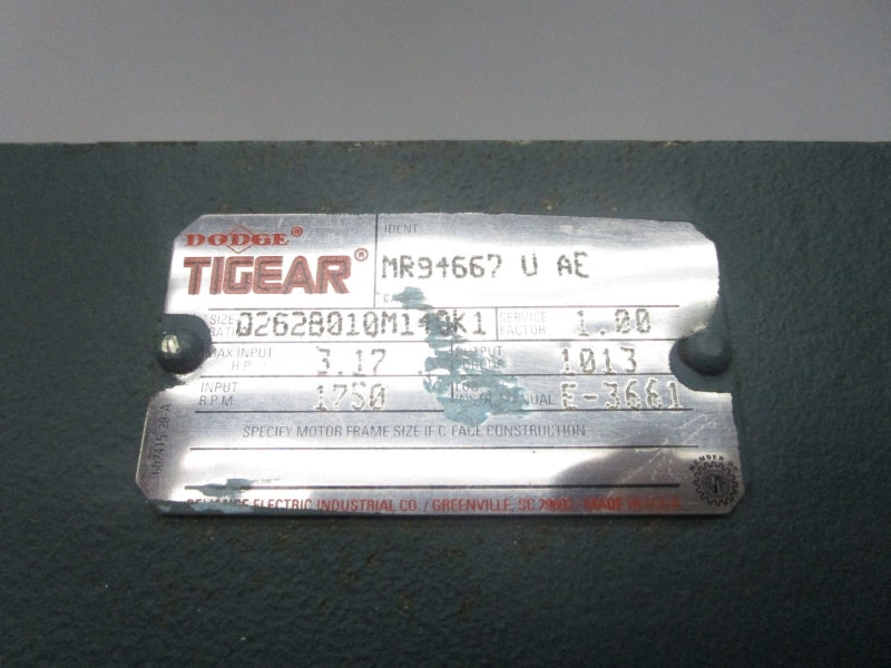 DODGE Q262B010M140K1 (AS PICTURED) NSNP