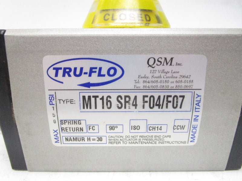 TRUFLOW MT16SR4-F04-F07 150PSI NSMP