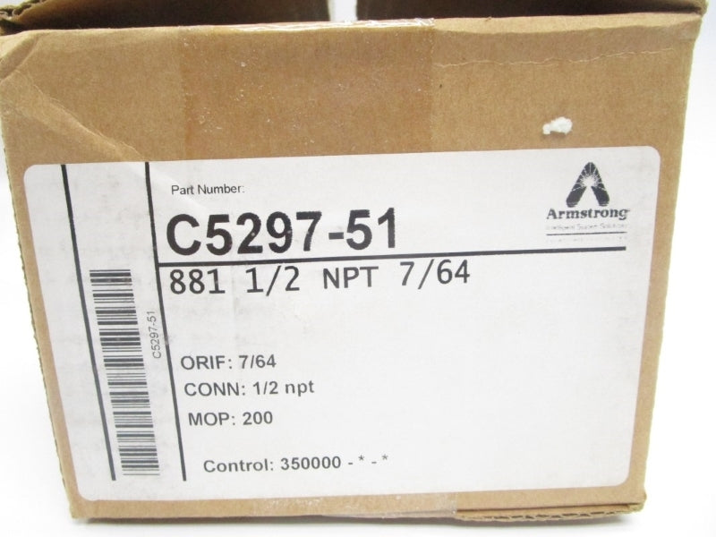 ARMSTRONG C5297-51 881 1/2" NSMP