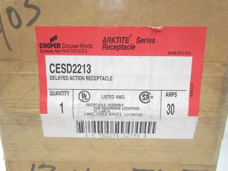 COOPER CESD2213 240VAC 30A NSMP
