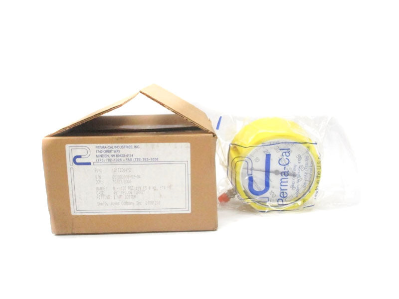 PERMA CAL INDUSTRIES 121TID04Y21 0-100PSI NSMP