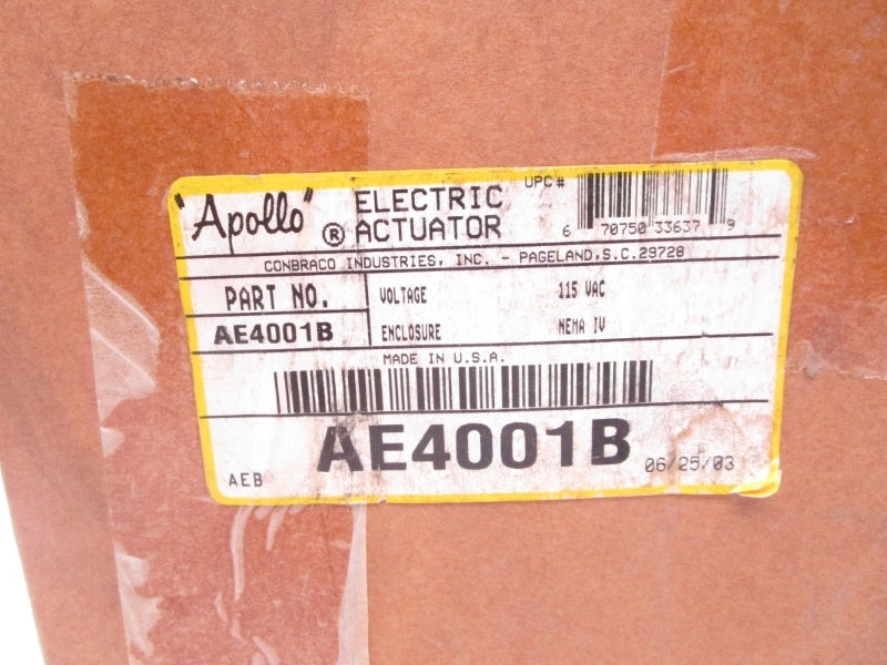 APOLLO AE4001B 115VAC 0.74A NSMP