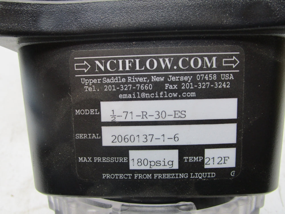 RCM INDUSTRIES 1/2-71-R-30-ES NSNP