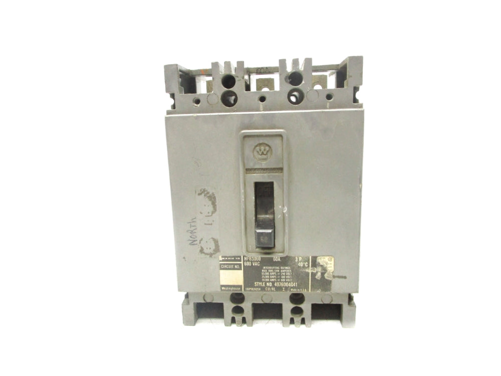WESTINGHOUSE HFB3060 60A 600VAC UNMP