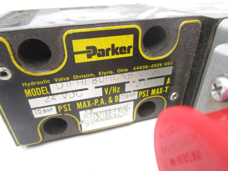 PARKER D1FHE80HCNBJ0030 24VDC 2.0A 15PSI (AS PICTURED) NSNP